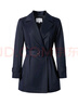 玖姿（JUZUI）商場同款通勤職業(yè)風外套風衣女秋款JWDQ41302 丈青 XL 曬單實拍圖