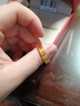 謝瑞麟（TSL）黃金戒指男女款結婚戒指情侶對戒YN751-YN752 男款-約7.15克（工費1380元） 曬單實拍圖