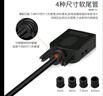 HD-LINK 串口頭DB9免焊接頭 插頭9針轉接線端子RS232 COM 485公頭母頭 DB9免焊 9針232插頭 com口 9P接頭 公頭配螺桿YL-SMG-9M 【10個】 曬單實拍圖