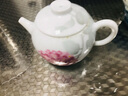 千紅窯陶瓷泡茶壺功夫茶具單壺家用手繪釉下五彩茶壺醴陵瓷器全手工 一團和氣茶壺 曬單實(shí)拍圖