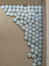 尊柜  翡翠散珠三彩油青色 冰糯種a貨玉珠子 手鏈項鏈diy飾品玉石圓 5.5-6MM綠白10顆 曬單實拍圖
