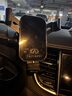 掌途者適用于英菲尼迪QX50 QX60 Q50L汽車(chē)載手機(jī)支架導(dǎo)航架內(nèi)飾裝飾配件 【高雅黑】18-24款QX50 曬單實(shí)拍圖