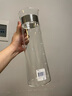 NITORI宜得利家居 玻璃杯帶把家用 耐熱玻璃水壺 1.4L Ⅱ 白色 曬單實拍圖