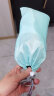 LYNN泡脚桶 20CM高可泡小腿便携式可折叠保暖泡脚袋水盆洗脚神器 蓝色 实拍图