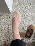 JTTCAC日本船襪女防滑不掉跟夏季超薄淺口單鞋高跟鞋隱形襪棉底冰絲襪 超隱形-7膚色（主圖款） 【超隱形/純棉底/很耐穿】均碼 曬單實(shí)拍圖
