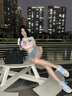 BABAMA托特包女編織腋下包包女包小眾設計斜挎手提包單肩包情侶生日禮物 質(zhì)感黑-小款 曬單實(shí)拍圖