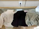 2022秋冬新款德絨打底衫女半高領(lǐng)純色長(cháng)袖t恤女內搭修身彈力保暖女式上衣 黑色+淺卡 L碼(100-110斤) 曬單實(shí)拍圖