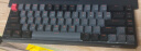 宏碁（acer） 无线蓝牙双模机械键盘键小型便携办公游戏笔记本台式电脑手机平板适用Mac/iPad 68键黑灰 青轴【2.4G+蓝牙+有线三模】 实拍图