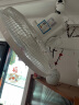 艾美特（AIRMATE）电风扇商用壁扇壁挂式风扇家用摇头转页扇餐厅宿舍食堂工业工程风扇七叶定时墙壁风扇 FW3547T2 实拍图