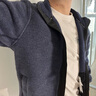 加拿大鵝（Canada Goose）Lawson 男士羊毛抓絨外套拉鏈夾克大鵝外套 7049M 63 蔚洋藍(lán) L 曬單實(shí)拍圖