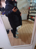 鴨鴨（YAYA）中長(cháng)款羽絨服女2025新款冬季連帽保暖簡(jiǎn)約百搭休閑時(shí)尚加厚外套女 曬單實(shí)拍圖