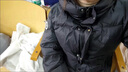 BMOI2025新款羽絨服韓版中長款冬季時尚加厚連帽保暖外套短款面包服 黑色短款 S (90-120) 曬單實拍圖