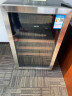 奥克斯（AUX）家用商用迷你小型单门冰箱酒柜冷柜冰吧 酒吧冷藏柜 恒温玻璃展示柜 茶叶保鲜柜 JC-130 130升[风冷+电子温控] 实拍图