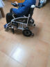 迈德斯特 电动轮椅车老人折叠轻便残疾人智能全自动老年轮椅【双减震+双电机+坡停不溜】801低靠背-12AH锂电 实拍图