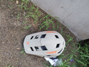 蝠貍美國B(niǎo)ATFOX頭盔速降越野頭盔DH山地車(chē)自行車(chē)BMX男女頭盔騎行頭盔 白色 M(52-55CM) 曬單實(shí)拍圖