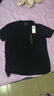 Polo Ralph Lauren拉夫·勞倫男裝短袖T恤 歐美經(jīng)典純棉V領(lǐng)小馬標 RL BLACK 黑 S (建議140斤左右) 曬單實拍圖
