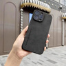 皮殼士   適用于蘋果16promax手機殼鏡頭全包防摔iphone15pro時尚商務(wù)簡約皮質(zhì)高級感新款男女款保護套 酒紅色 iPhone 16 Pro Max 曬單實拍圖
