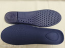 南極人 內增高鞋墊男女士軟底舒適運動(dòng)減震隱形增高神器冬季 海藍色增高1.5cm 41-42 曬單實(shí)拍圖