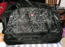 爱华仕旅行包大容量拉杆包可扩展手提旅行袋折叠拉杆袋短途登机包红色 实拍图