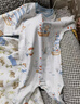 貝肽斯睡衣女童秋季連體衣寶寶爬行服嬰兒童男孩1-6歲家居服睡衣套裝 田園時(shí)光-四季【7A級抑菌】 110 cm【建議身高100-110cm】 曬單實(shí)拍圖