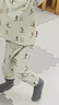 Milkbarn兒童保暖內(nèi)衣套裝小孩睡衣男童女童家居服嬰兒寶寶秋衣褲 冬日滑雪 100 cm 曬單實拍圖