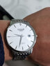 KASSAW卡梭名表  瑞士認證手表男士大表盤(pán)進(jìn)口機芯機械表男女情侶手表 本色白面（帶鑒定證書(shū)）鋼帶男款 曬單實(shí)拍圖