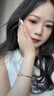 瑞諾黃金小福牌手鏈女士新款999足金福字金手環(huán)生日禮物送女友 精美包裝 曬單實(shí)拍圖