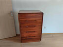 鶯黛烏金木全實(shí)木五斗柜現代新中式五斗櫥儲物柜抽屜柜現代臥室家具 烏金木斗柜 五斗柜 曬單實(shí)拍圖