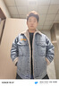 錯搭冬季新款毛絨棉衣男潮流羊羔毛棉服男加絨加厚牛仔夾克棉襖厚外套 藍(lán)色 XL【推薦120-140斤】 曬單實拍圖