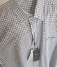 杉杉（FIRS）純棉襯衫男長(cháng)袖黑白格子春季新款休閑商務(wù)中老年爸爸裝全棉襯衣 FQC2140287523C 41 曬單實(shí)拍圖