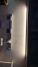 松潮松潮（SONGCHAO）感应灯人体led灯卧室衣柜厨房走廊家用起夜智能 暖光 升级按钮款80cm+感应+光敏+调光 实拍图