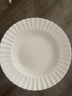 Gao Chun Ceramics高淳陶瓷創(chuàng)意骨瓷健康安全碗碟餐具歐式金邊浮雕陶瓷飯碗套裝輕奢 8英寸湯盤 曬單實拍圖