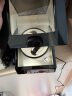 柯士尼 瑞士品牌防磁摇表器自动手表盒上链上弦盒旋转晃表器转表器礼品 2+0黑色高光漆+米黄皮 实拍图