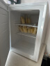 惠康（HICON）储奶小冰箱  急冻小冰柜迷你家用 单门小型冷冻单温柜 全冷冻母乳冰柜 普通款-冰柜-经典白 60L 实拍图