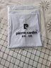 皮爾卡丹（pierre cardin）重磅桑蠶絲短袖襯衫男士高端商務(wù)休閑免燙條紋冰 絲襯衣男 DK8633紫條紋 175/XL(建議140-155斤穿) 曬單實(shí)拍圖