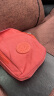 东选 手机包女斜挎新款迷你小包包帆布包潮百搭竖款单肩钥匙零钱包 橙色 实拍图