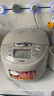 虎牌 TIGER/虎牌JAX-C15C智能電飯鍋5-7人份家用蒸格4L黑圓弧內鍋碗型加熱電飯煲官方專(zhuān)賣(mài) 淺灰色 曬單實(shí)拍圖