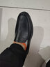 奧康（Aokang）品牌豆豆鞋真皮軟底皮鞋休閑潮流男鞋 夏季洞洞鞋可選 黑色 39 （運動(dòng)鞋40=皮鞋39） 曬單實(shí)拍圖