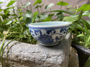 三勤堂景德鎮(zhèn)陶瓷功夫茶杯手繪纏枝紋主人杯釉下青花普洱茶專用品茗杯 曬單實拍圖