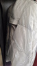ELLE90白鴨絨寬松短款羽絨服女2024冬裝新款高級感加厚保暖外套 米白 M 曬單實(shí)拍圖