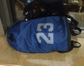 mysports籃球雙肩包籃球袋訓練包網(wǎng)袋網(wǎng)包雙肩運動(dòng)包束口袋健身運動(dòng)籃球包 藍色雙肩 曬單實(shí)拍圖