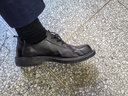 TYKT商務(wù)休閑鞋男士皮鞋【頭層牛皮】夏季低幫英倫風(fēng)樂(lè )福鞋男TD2969V 黑色 42 曬單實(shí)拍圖