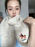 CinvaiKrose針織圍巾女士秋冬季加厚保暖高級感學(xué)生圍脖生日圣誕節禮物送女友 米色【限定禮盒包裝】送女友女生走心 曬單實(shí)拍圖
