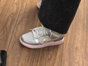 耐克（NIKE）官方DUNK LOW女子運(yùn)動(dòng)鞋膠底板鞋低幫復(fù)古輕便緩震HM3698 006塵光子色/金屬銀/泡沫粉 35.5 曬單實(shí)拍圖