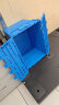 力王POWERKING600*400*365周转箱带盖加厚大号塑料物流箱子收纳胶箱周转筐长方形转运胶框谱尼检测认证蓝色 晒单实拍图