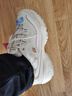 斯凱奇（Skechers）女鞋摩卡熊復古老爹鞋厚底增高緩震休閑鞋896145 自然色/NAT 37.5 曬單實(shí)拍圖