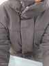 蘇彩尼（SUCAINI）過膝羽絨棉服女2024冬季新款韓版寬松學(xué)生棉衣中長款加厚棉襖外套 黑色 S （建議90-125斤） 曬單實拍圖