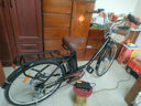 永久鋰電池助力電動(dòng)自行車(chē)女式變速輕便舒適單車(chē)復古英倫城市通勤車(chē) F56小米 珠彩白/26寸 助力續航約50-60KM 曬單實(shí)拍圖