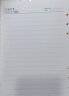 申士（SHEN SHI）925 25K 92张活页本笔记本子替芯 适合6孔A5横线款活页记事本子 实拍图