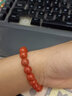慈靈閣 紅竹石手串石碑護身符影子石飾品結印冊手鏈禮物男士女款 曬單實(shí)拍圖